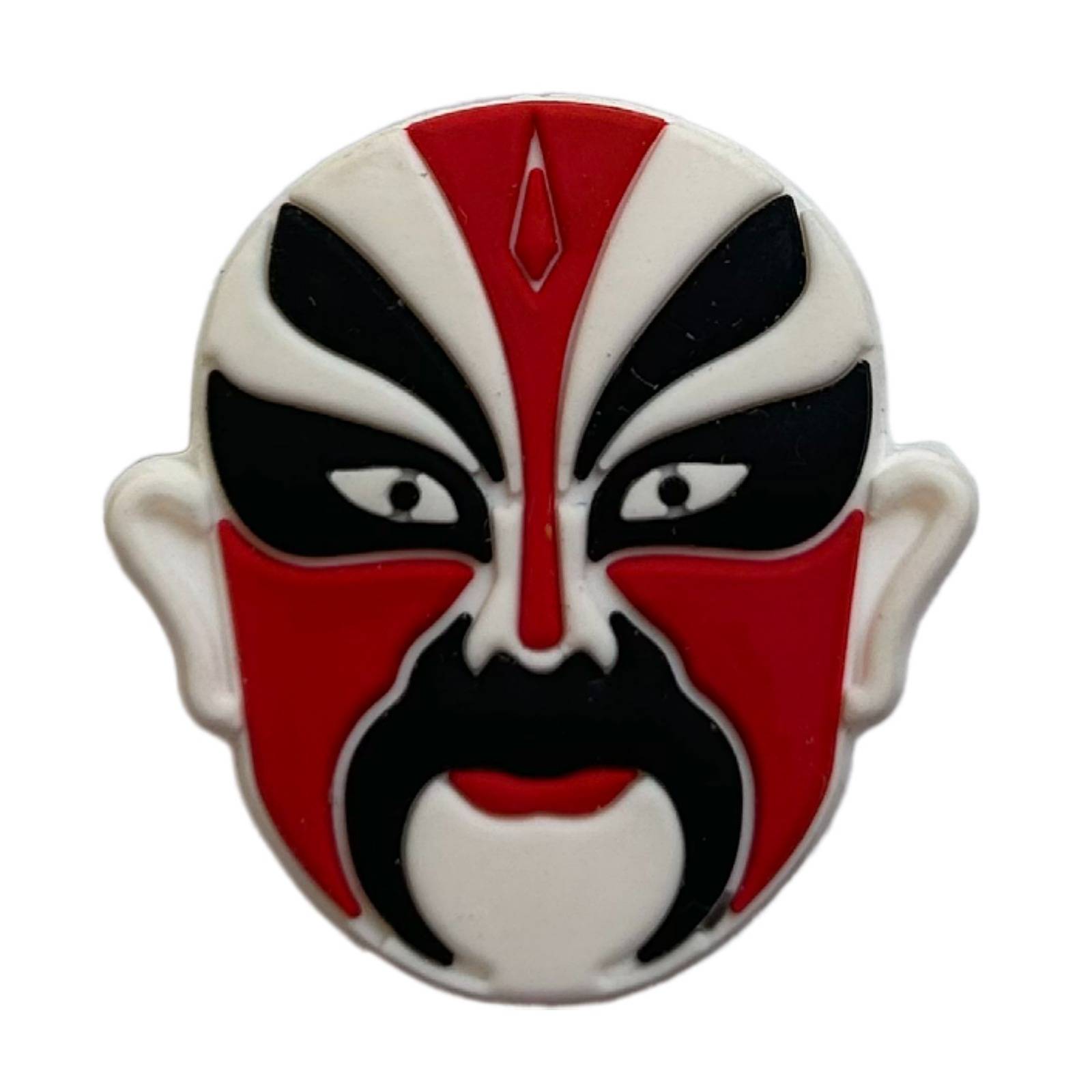 A white face